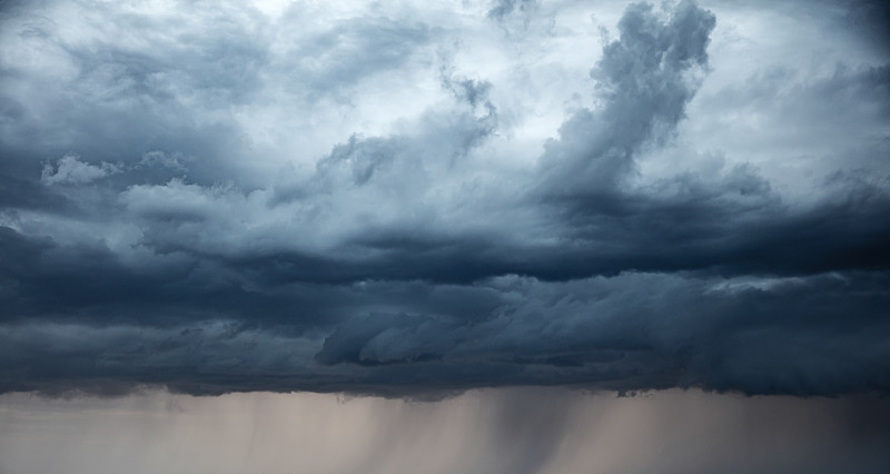 雨,黑云压城,天空,美,风,暴风雨,重的,气候,水平画幅,云