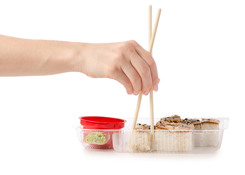 生姜,筷子,寿司,绿芥末酱,酱油,水平画幅,素食,传统,绝望,生食