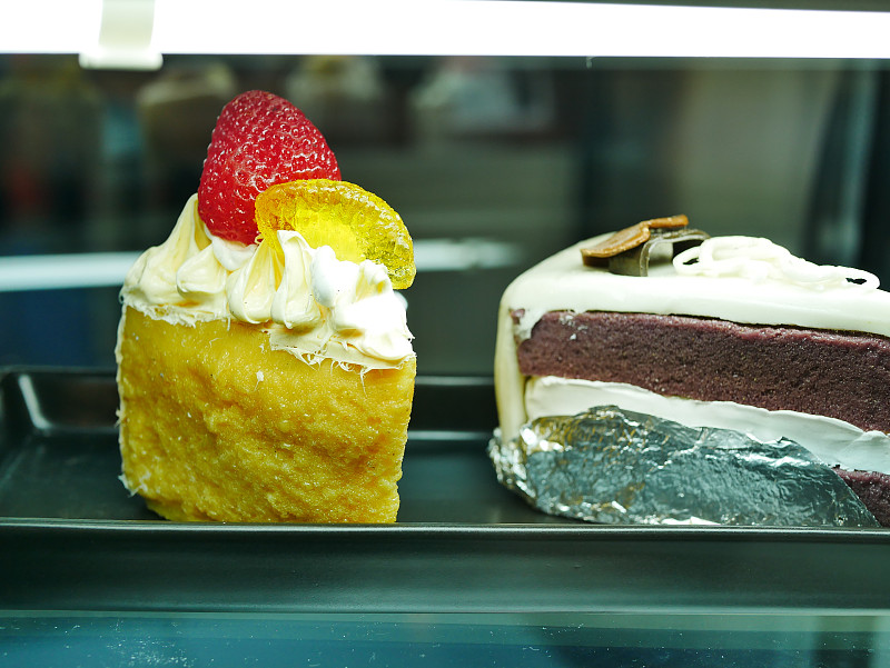 蛋糕,奶油,生日,奶油蛋糕,图像,甜点心,夹心蛋糕,糖,白色,米色