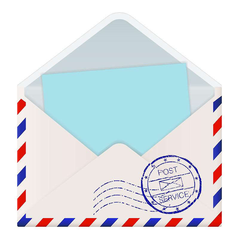 信封,全球通讯,开着的,蓝色,室内,邮件,纸,字母,风,边框