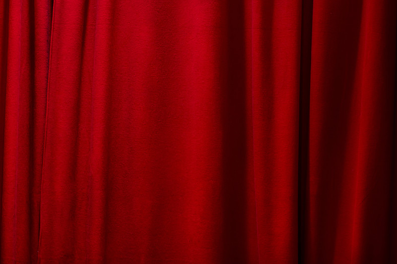 窗帘,红色,关闭的,背景,正面视角,流行音乐会,艺术,外立面,水平画幅,纹理效果