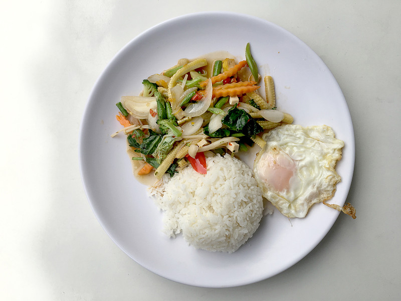 豆腐,素食,动机,米,泰国,白色,蔬菜,健康食物,盘子,中国