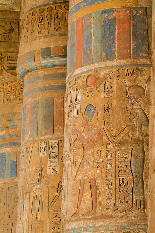 埃及,寺庙,梅地尼特哈布,曼农巨像,底比斯,王家谷,卡尔纳克神殿,法老,象形文字,坟墓