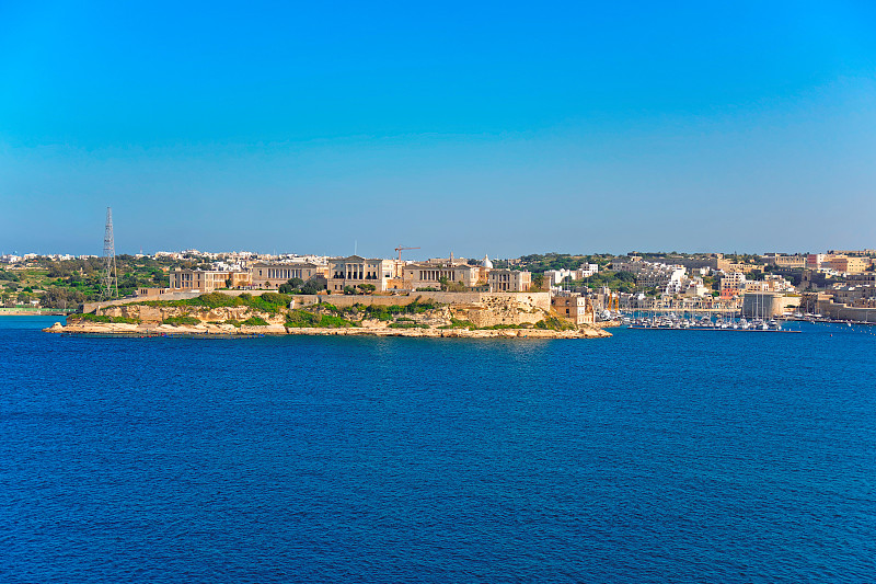 乡村,瓦莱塔,海港,马耳他,宏伟,水,古老的,巴洛克风格,居住区,滨水