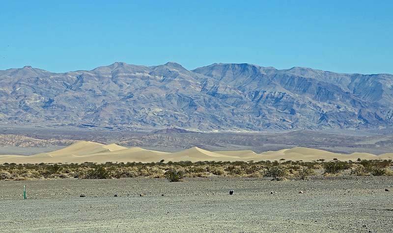 牧豆树沙丘,风景,死亡谷沙漠,莫哈韦沙漠,沙丘,加利福尼亚,山谷,天空,美,水平画幅