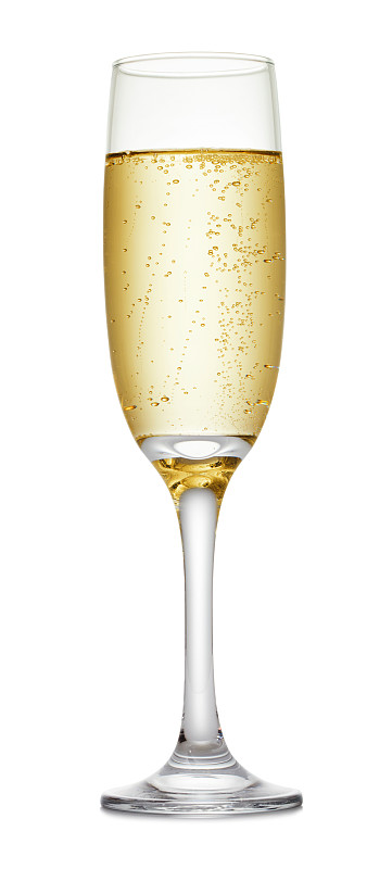 香槟杯,白色背景,垂直画幅,葡萄酒,无人,含酒精饮料,饮料,香槟,长笛