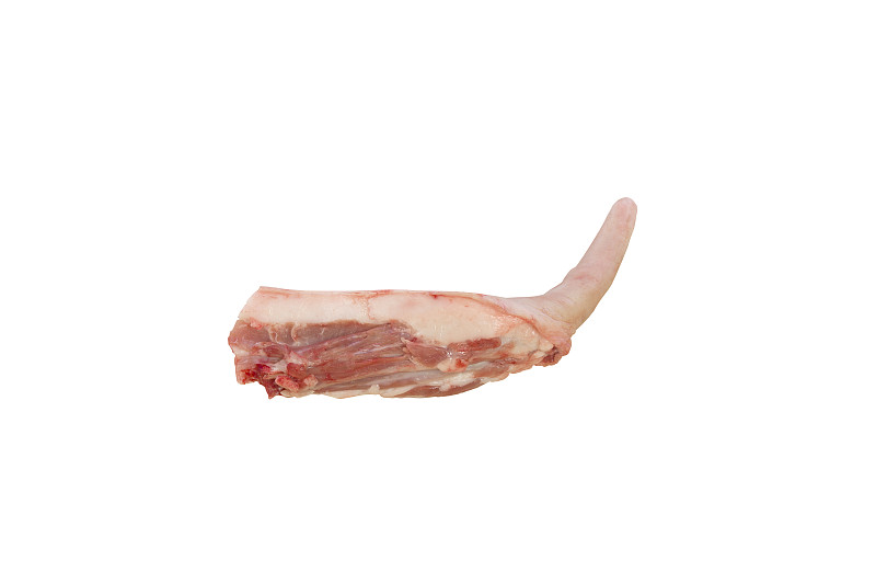尾巴,猪肉,水平画幅,无人,块状,开胃品,动物身体部位,胆固醇,肉,猪