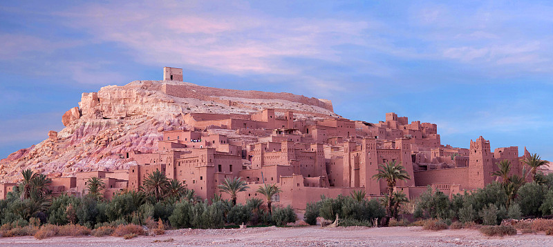 埃本哈杜村庄,摩洛哥,筑垒村,非洲,瓦尔札札特,水平画幅,无人,传统,贝多因人,户外
