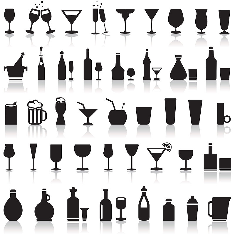 计算机图标,葡萄酒,科涅克,白兰地酒杯,无人,绘画插图,符号,奶油,鸡尾酒,含酒精饮料