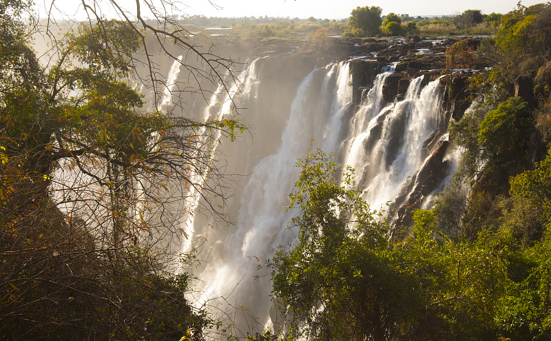 维多利亚瀑布,赞比西河,莫西奥图尼亚瀑布,赞比亚,津巴布韦,沟壑,自然保护区,自然神力,交通,世界遗产