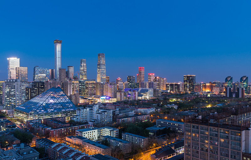夜晚,北京cbd,国内著名景点,曙暮光,国际著名景点,金融和经济,黄昏,商务旅行,著名景点,北京
