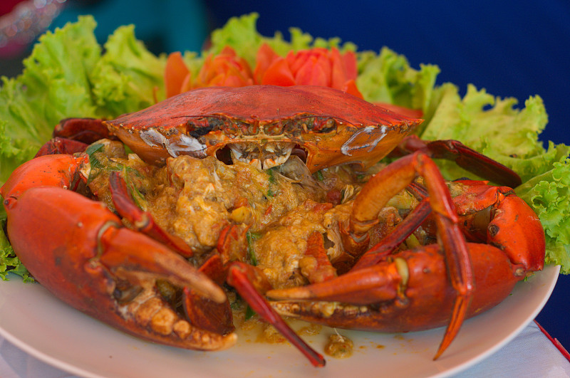 螃蟹,海产,食品,辣椒酱,蘸碗,亚齐省,蓝蟹,烤碗,苏门答腊印度尼西亚,雅加达