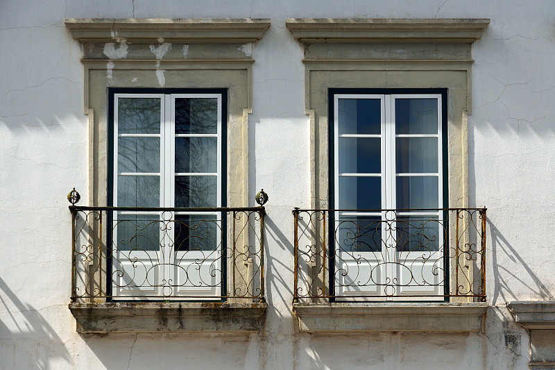 葡萄牙,下阿连特茹省,纪念碑,瓦,阿连特茹,水平画幅,建筑,无人,阳台,欧洲