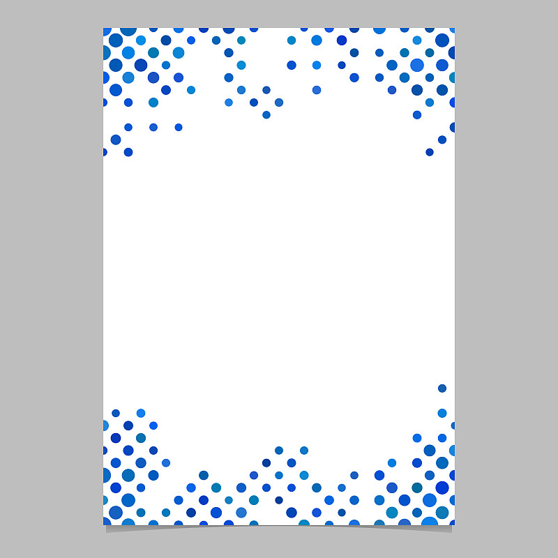 模板,矢量,圆形,式样,蓝色,小册子,斑点,背景,插画,边框