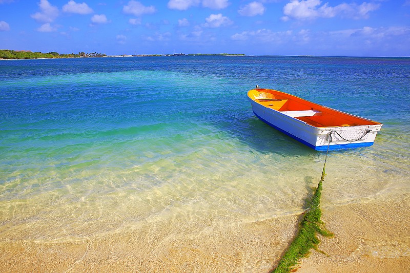 乡村风格,海滩,木制,固定的,拖捞船,加勒比海地区,青绿色,佛罗里达群岛,沙子,衰老过程