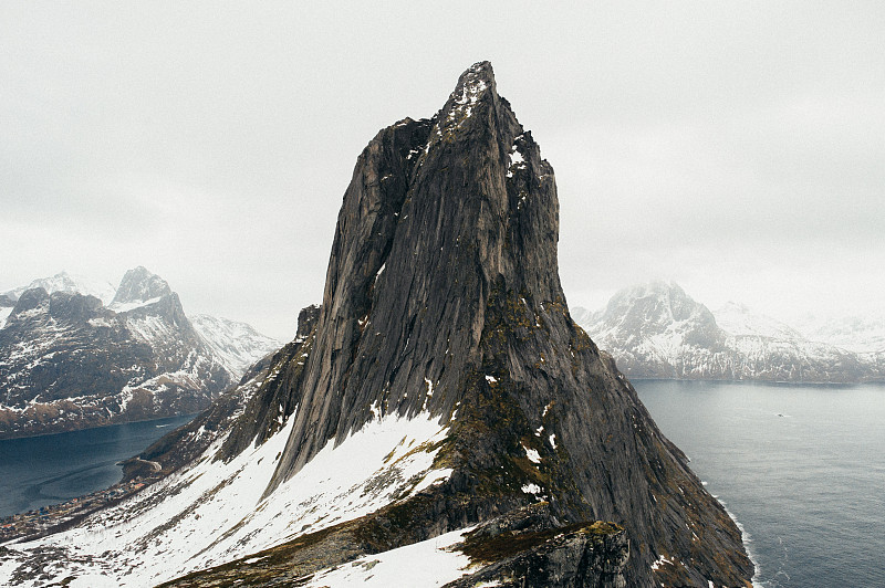 挪威,澳大利亚阿尔卑士山脉,新西兰南岛,二月,水,天空,美,水平画幅,雪,无人