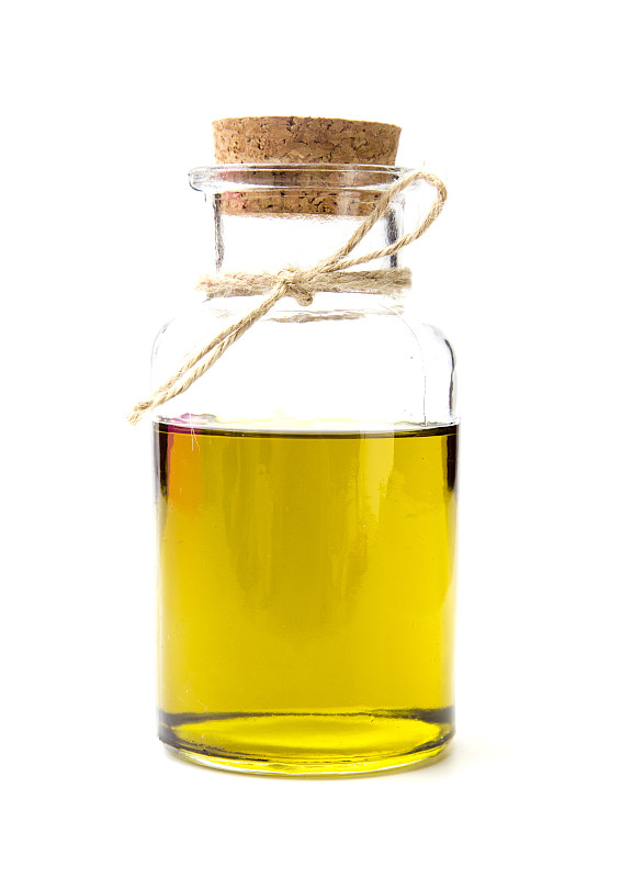 橄榄油,白色背景,垂直画幅,无人,生食,线绳,优质初榨橄榄油,白色,瓶子,食用油
