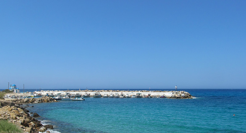 伊卡里亚岛,海湾,水,度假胜地,水平画幅,无人,传统,夏天,户外
