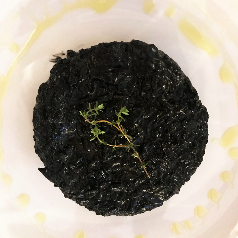 黑米,意大利食品,饮食,米,无人,有机食品,正上方视角,白色背景,方形画幅,特写