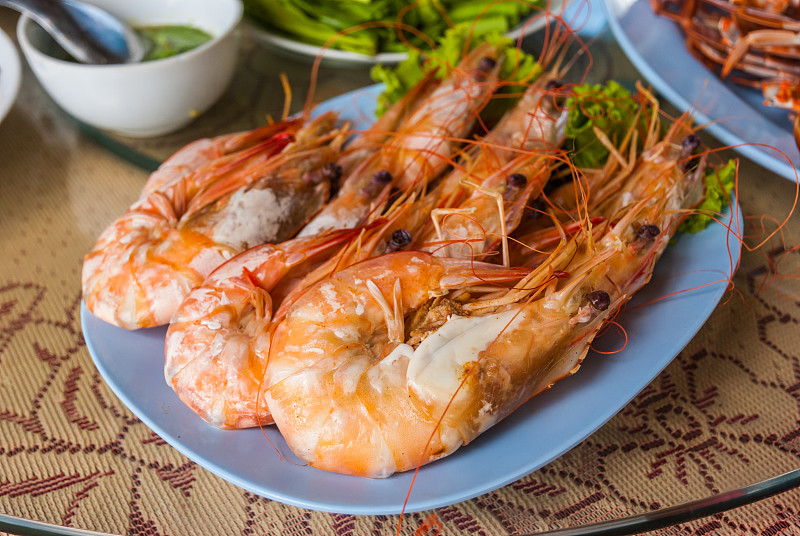 海产,虾,蒸菜,水平画幅,配方,膳食,特写,泰国,肉,晚餐