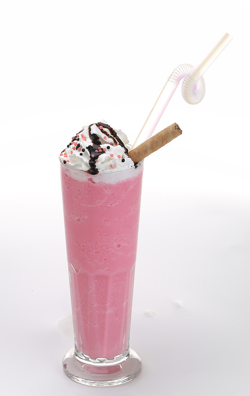 草莓奶昔,冷饮,垂直画幅,冰淇淋,无人,奶昔,奶油,鸡尾酒,夏天,酸奶