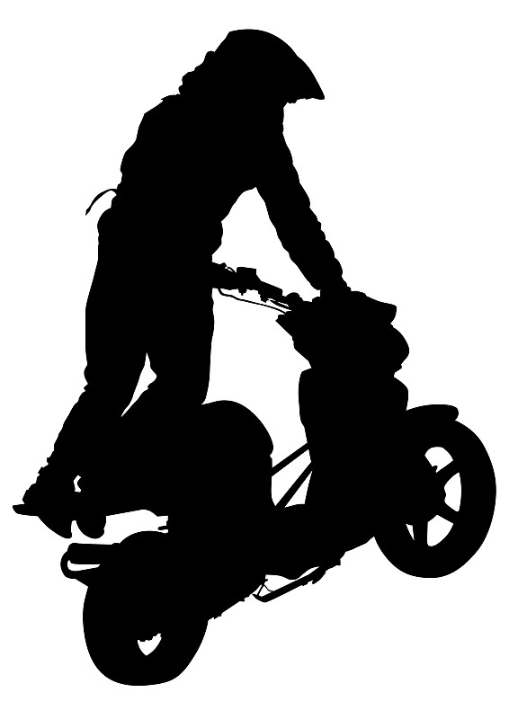 运动,小型摩托车,垂直画幅,飙摩托车者,绘画插图,交通,司机,交通方式,男性,机器